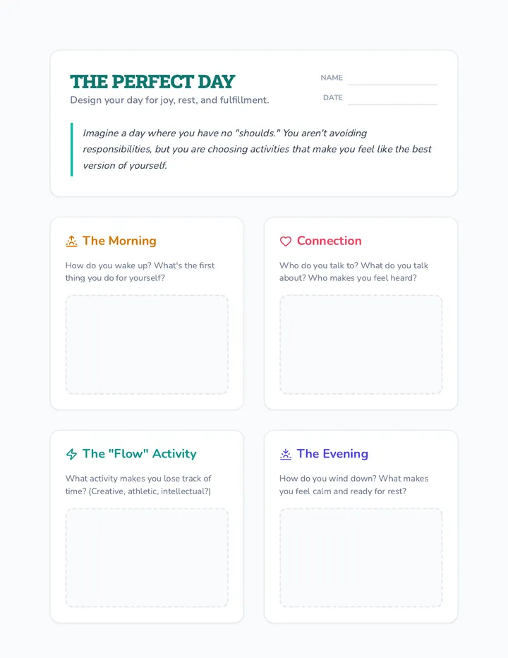 Perfect Day Planner