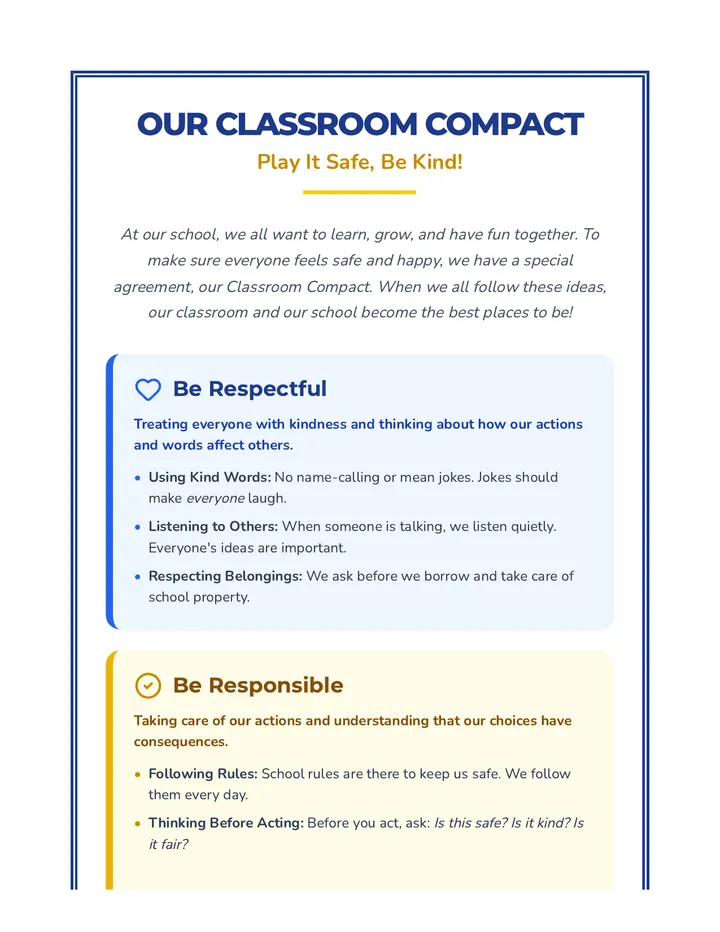 Classroom Compact Reading