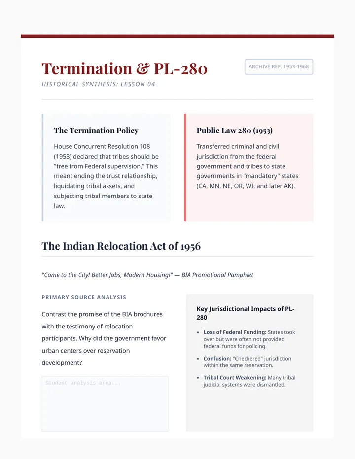 Termination and Relocation Pack
