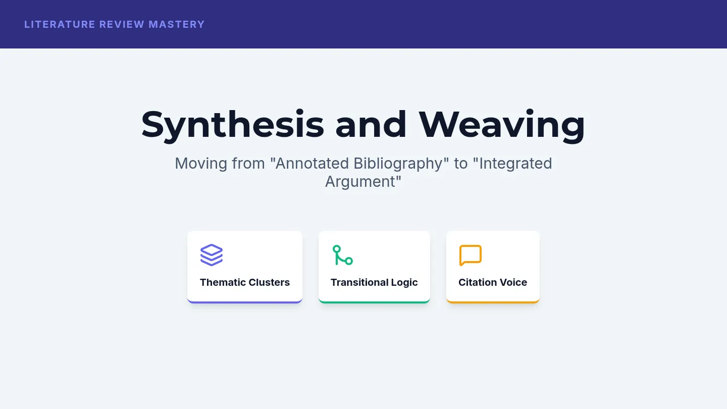 Synthesis Logic Slides