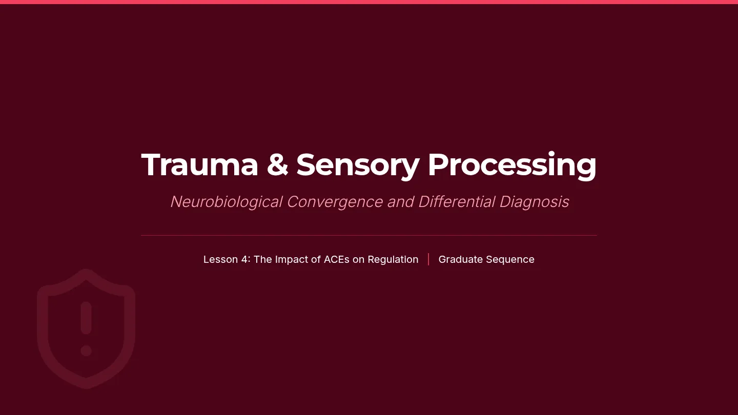 Trauma Sensory Nexus Slides