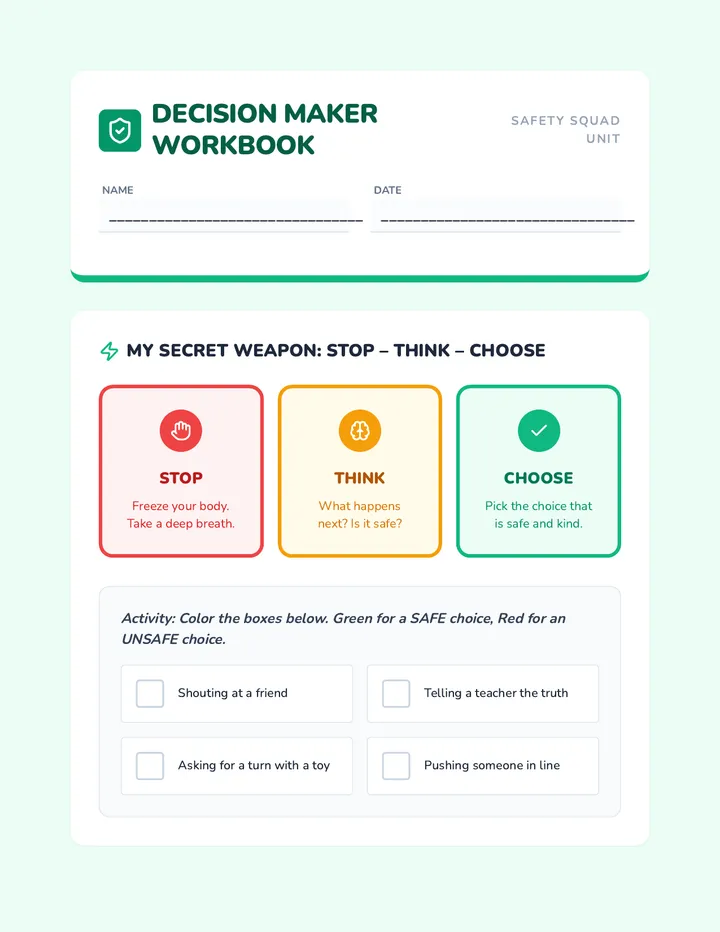 Decision Maker Workbook