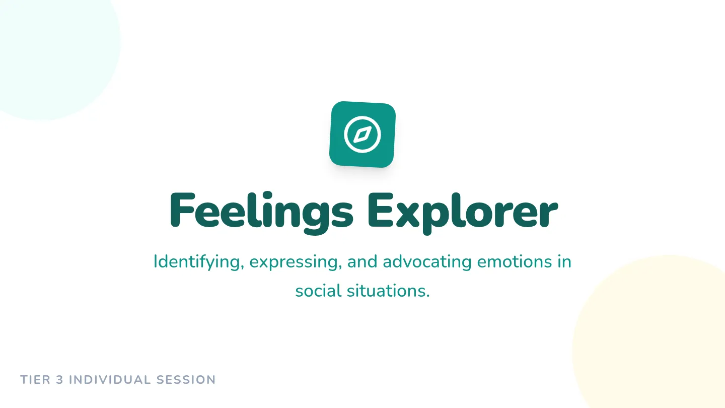 Feelings Explorer Slides