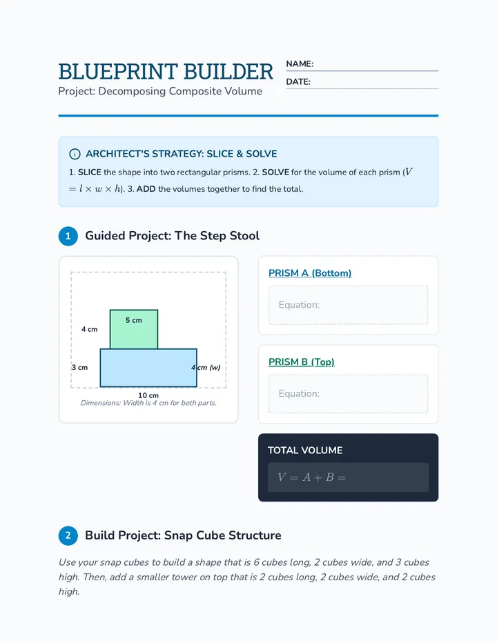 Blueprint Builder Worksheet