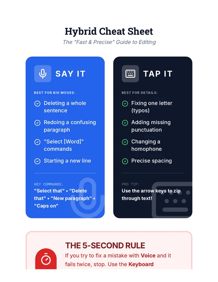 Hybrid Cheat Sheet
