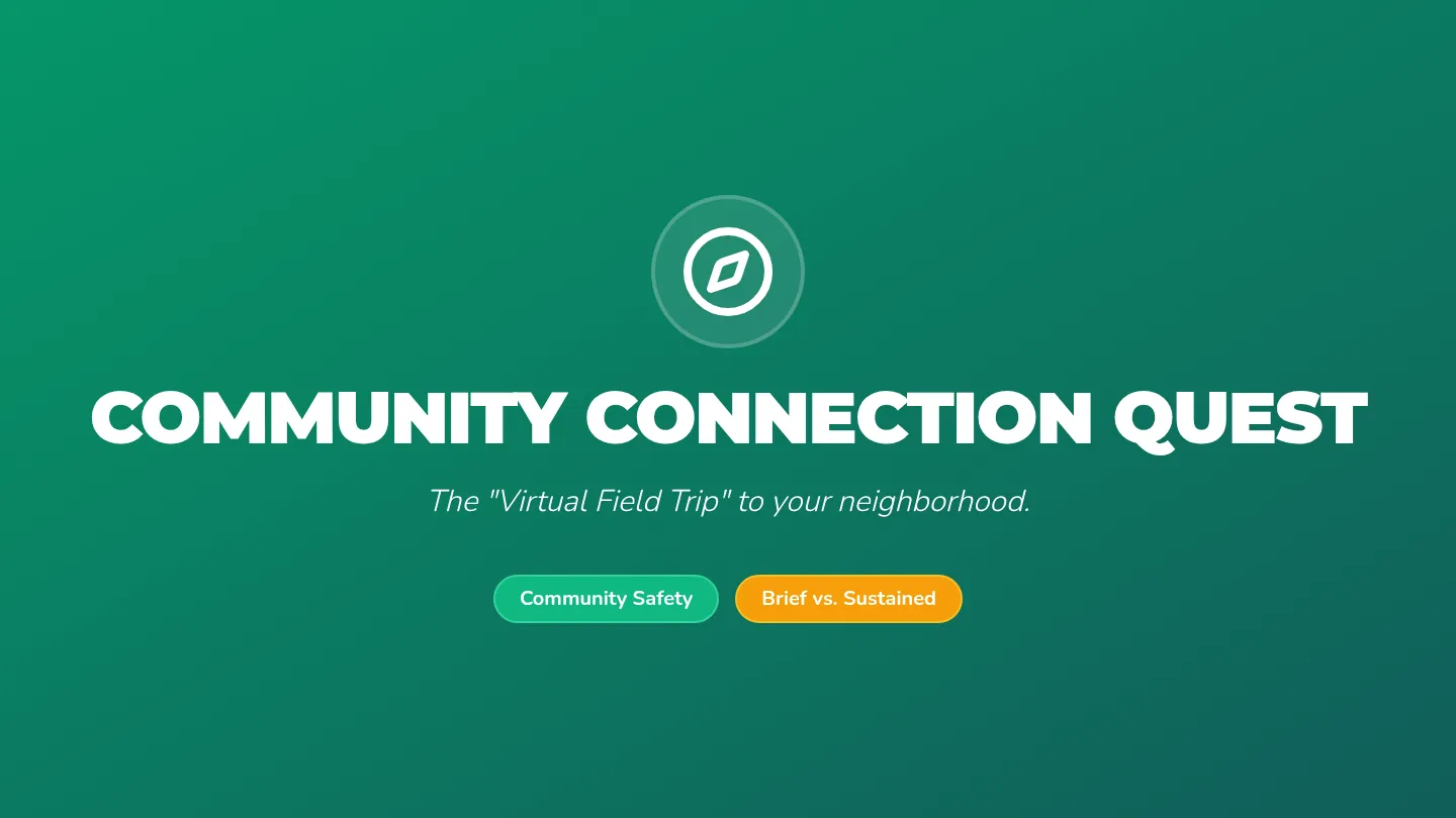 Community Connection Quest Slides