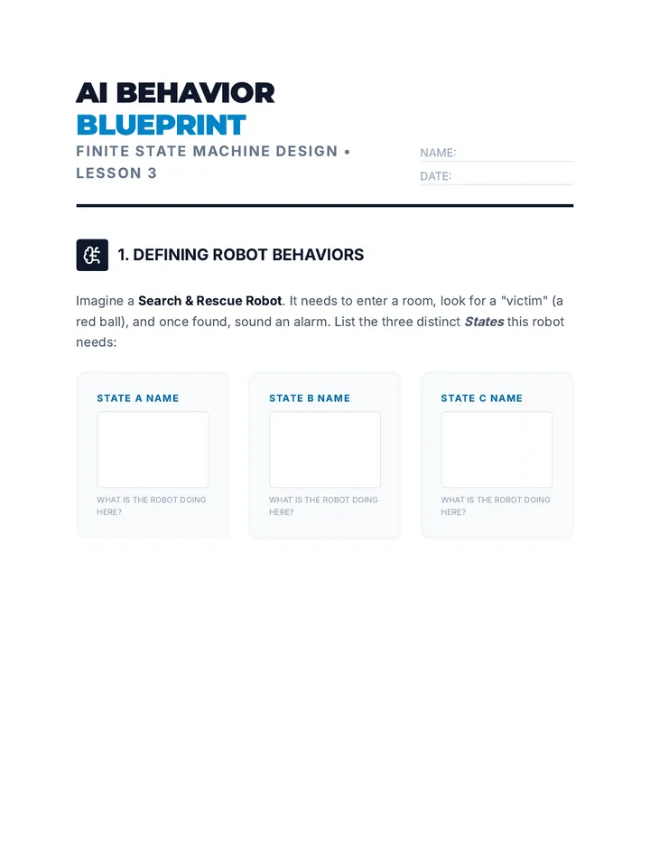 AI Behavior Blueprint