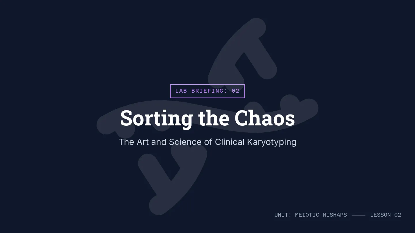 Sorting Chaos Slides