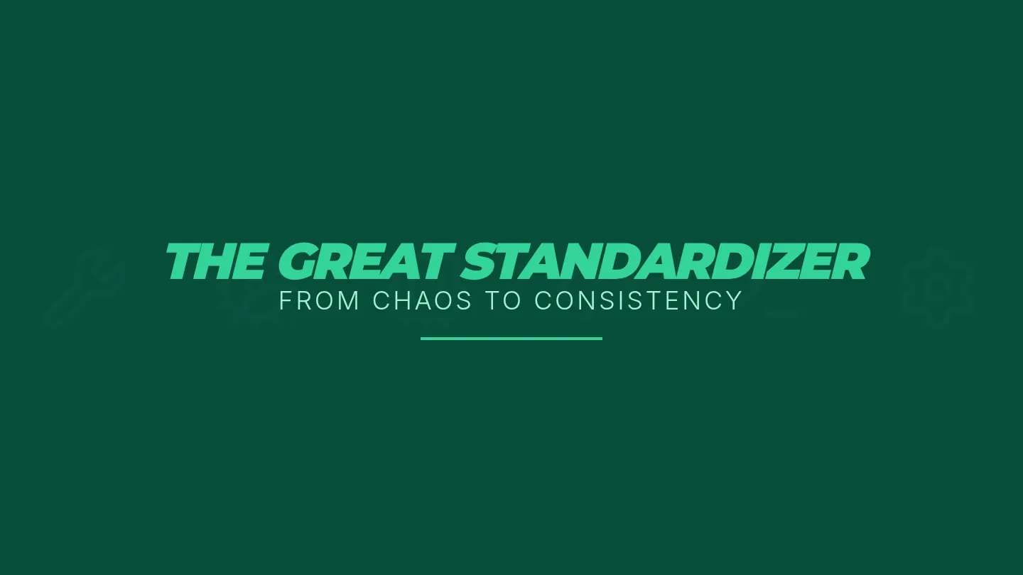 Standardizer Slides