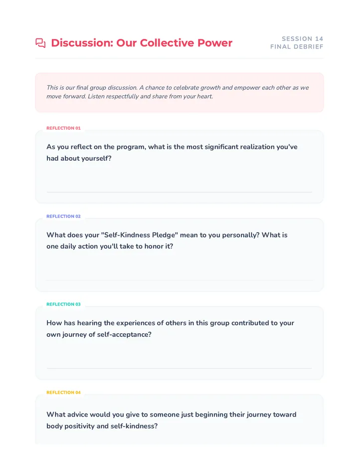 Mirror Mirror Collective Power Discussion Guide