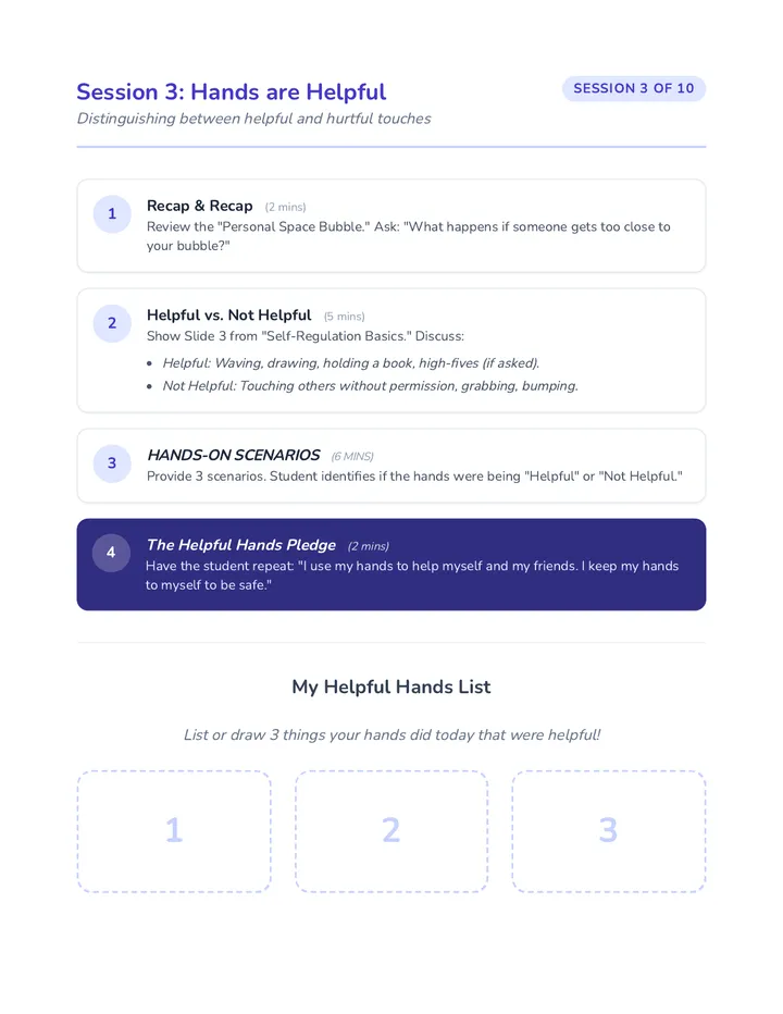 Session 3 Lesson Plan