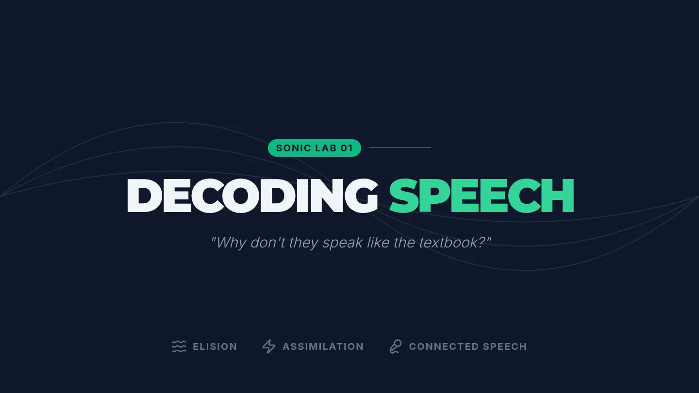 Decoding Speech Slides