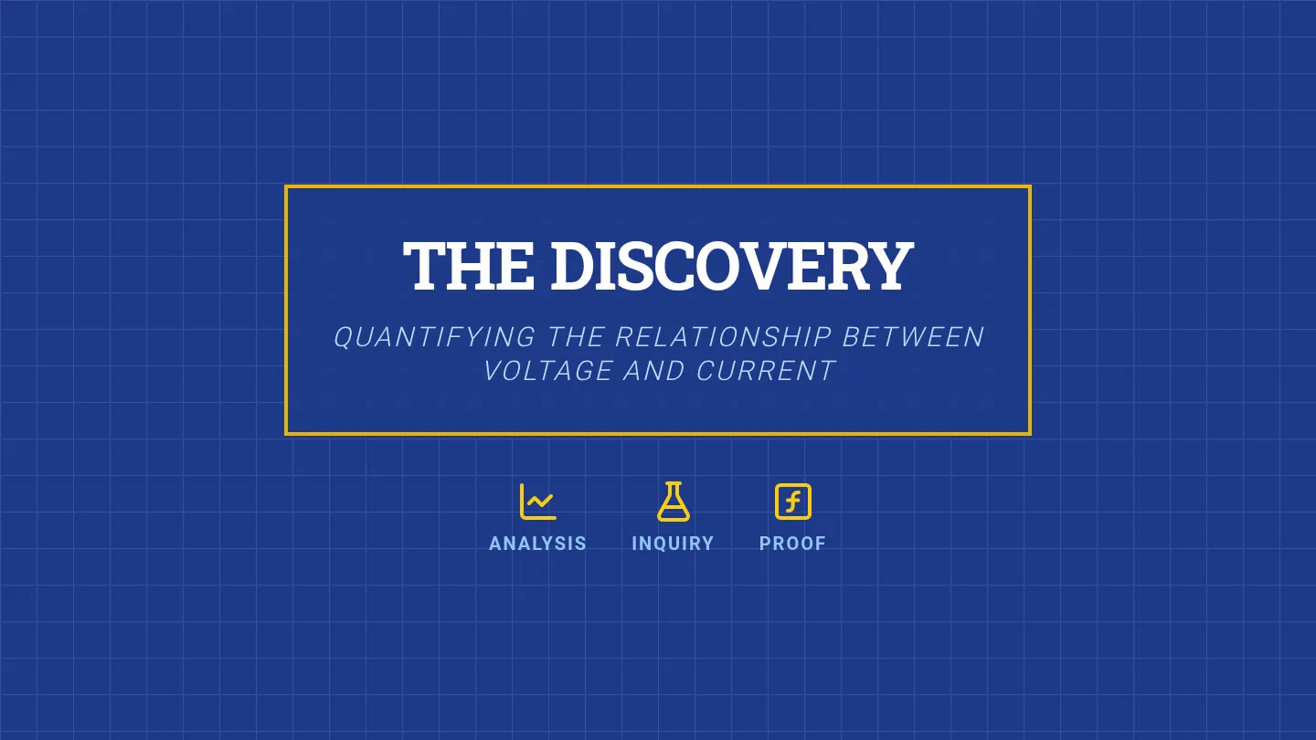 Ohm's Discovery Slides