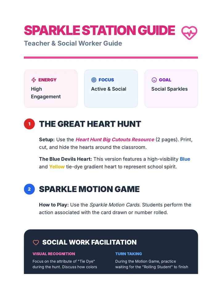 Sparkle Station Guide Tie Dye Edition