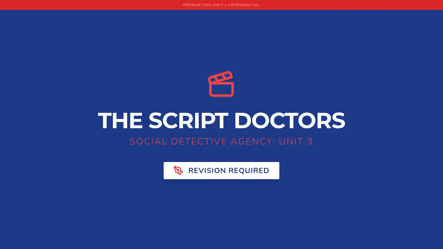 The Script Doctors Slides
