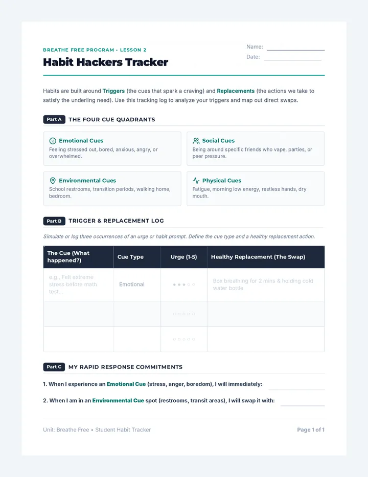Habit Hackers Tracker