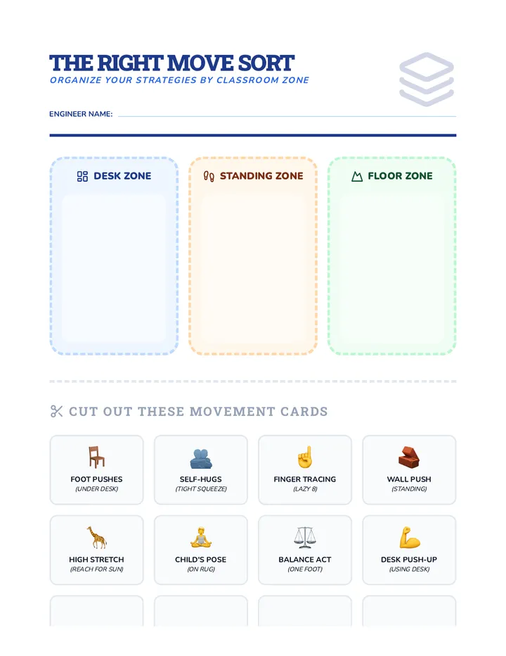 Movement Sort Activity