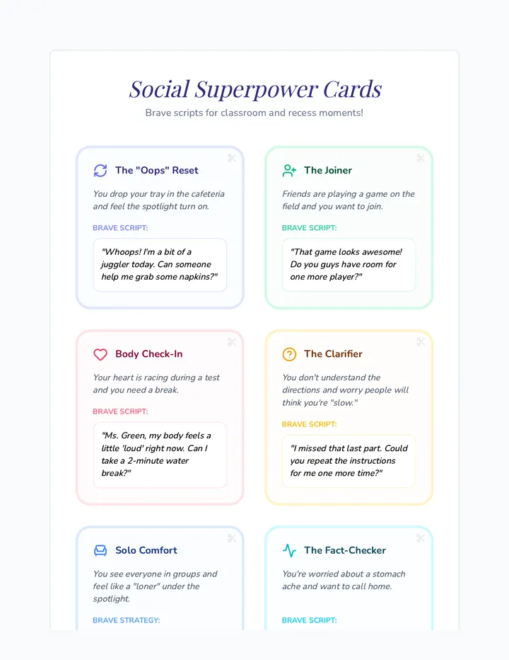 Social Superpower Cards