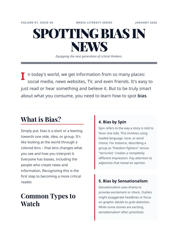 Spotting Bias in News Reading