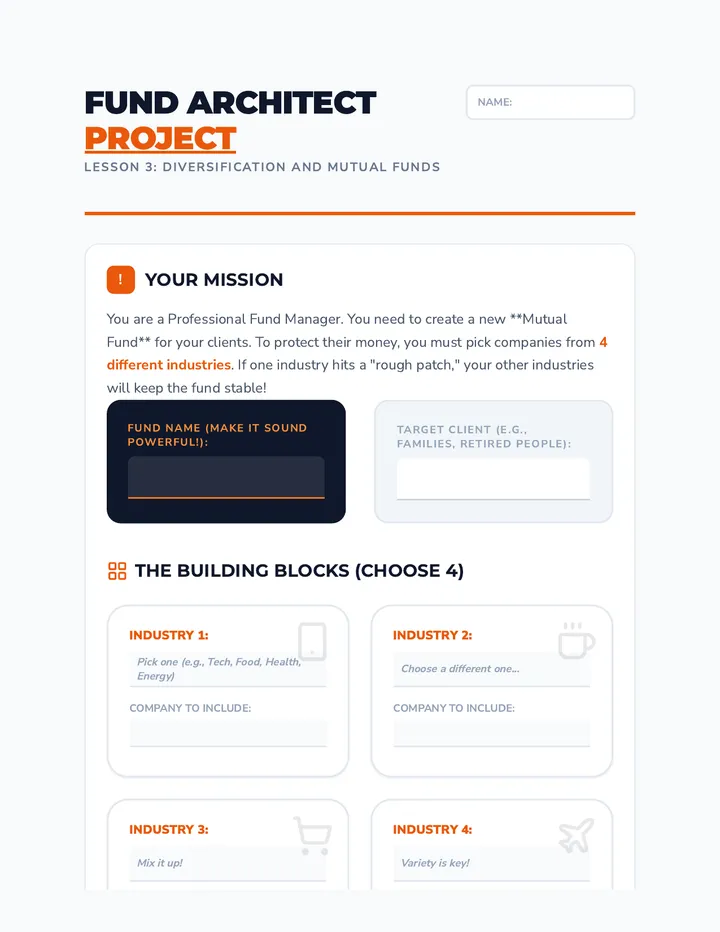 Fund Architect Activity