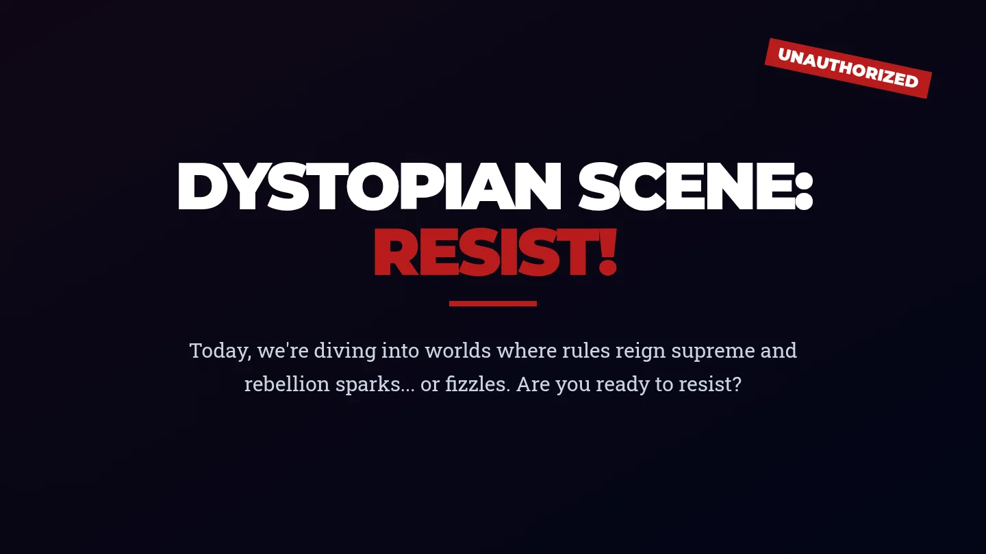 Dystopian Scene Slides