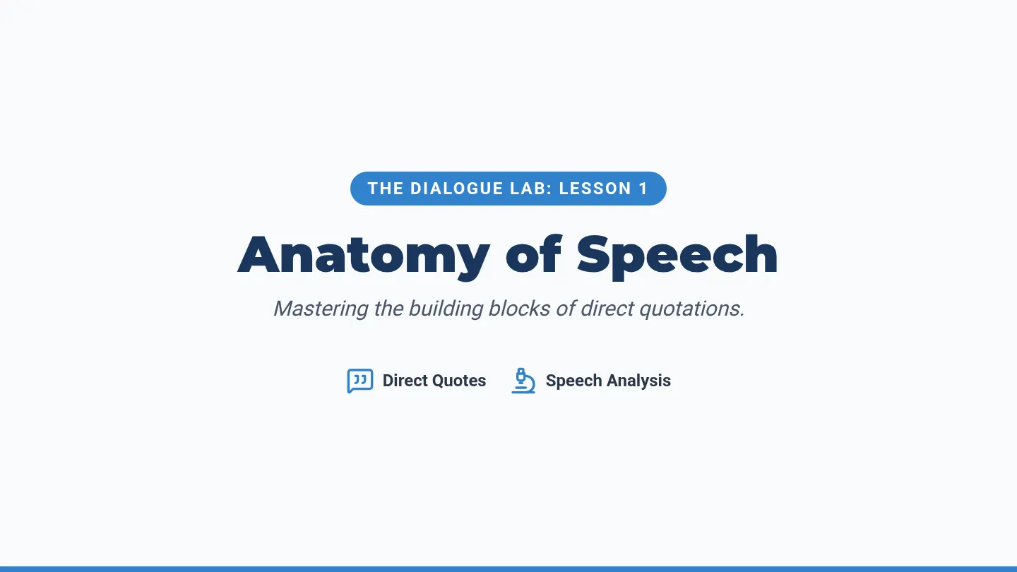 Anatomy Speech Slides