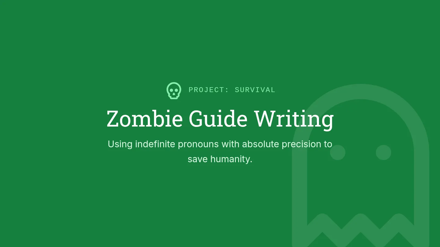 Zombie Guide Slides