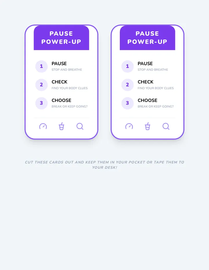 Pocket Check In Cards