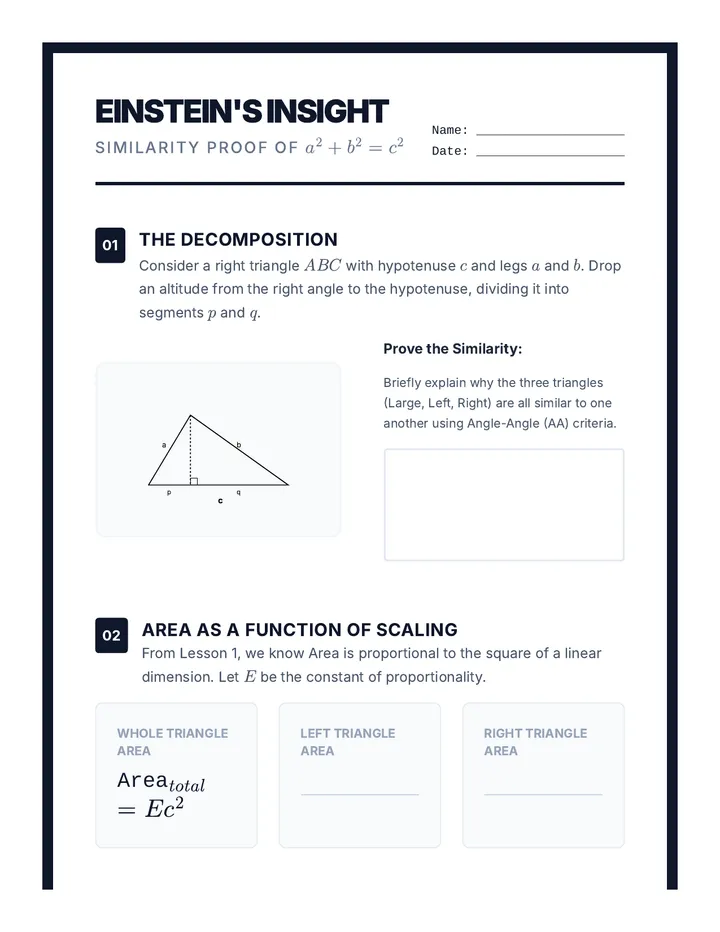 Einstein's Insight Proof