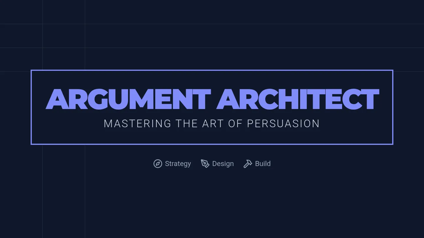 Argument Architect Slides