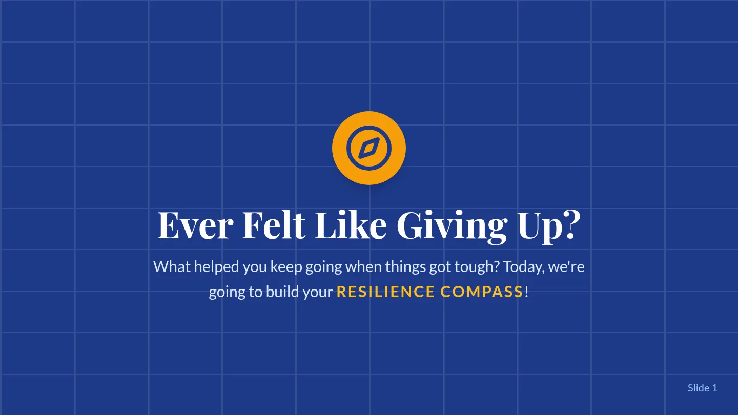 Resilience Compass Slides