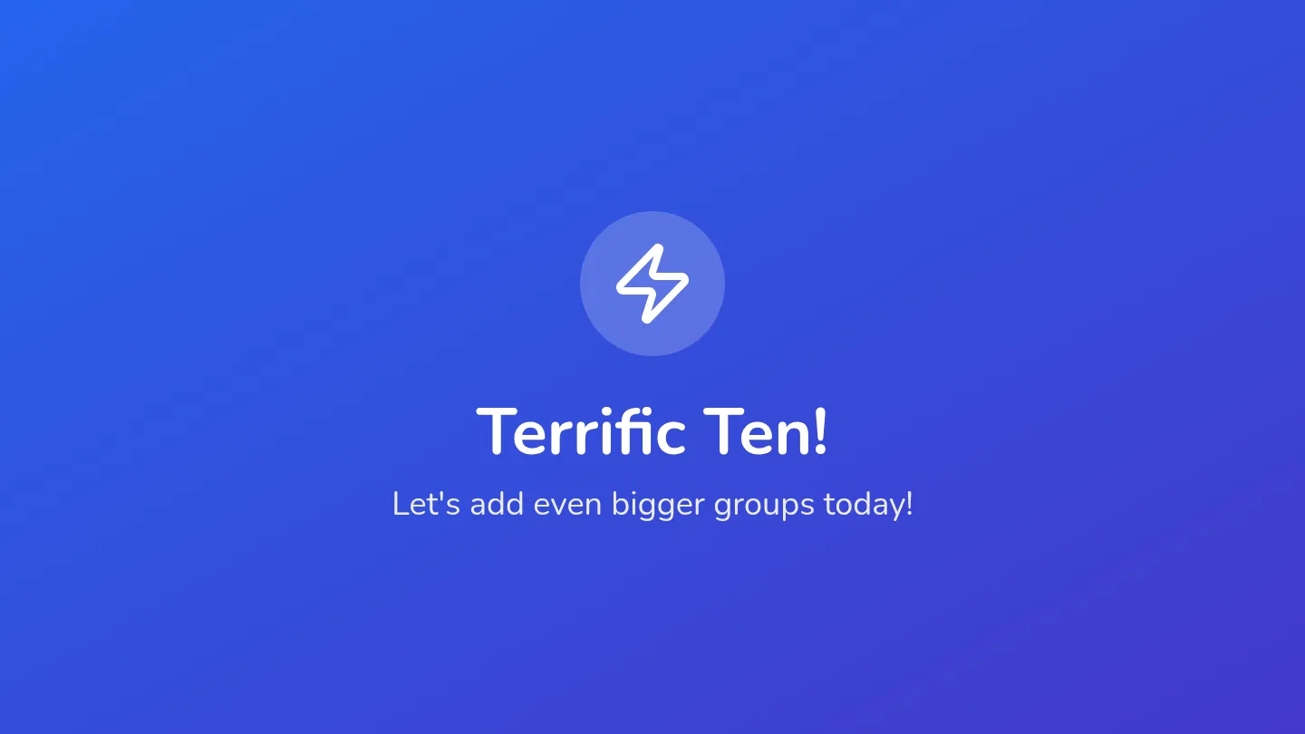 Plus Power Ten Slides