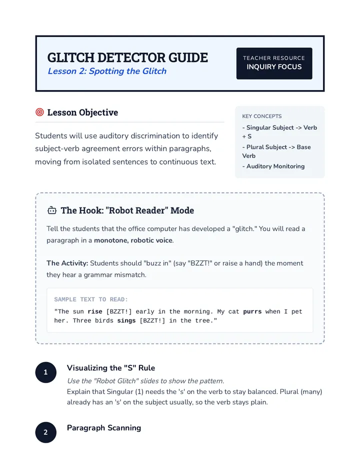 Glitch Detector Guide