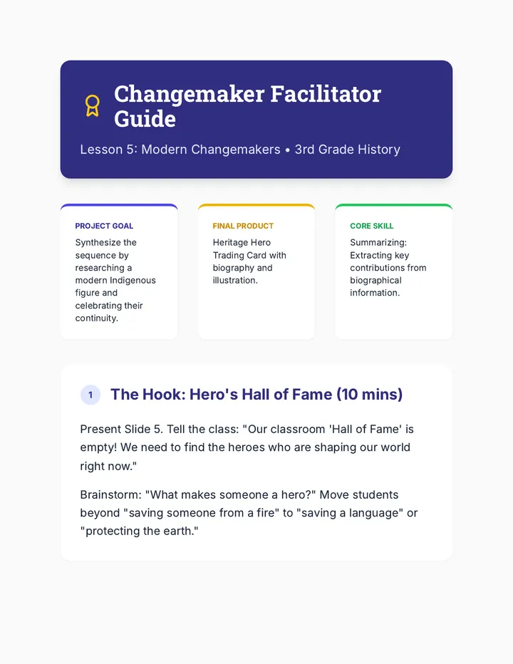Changemaker Facilitator Guide