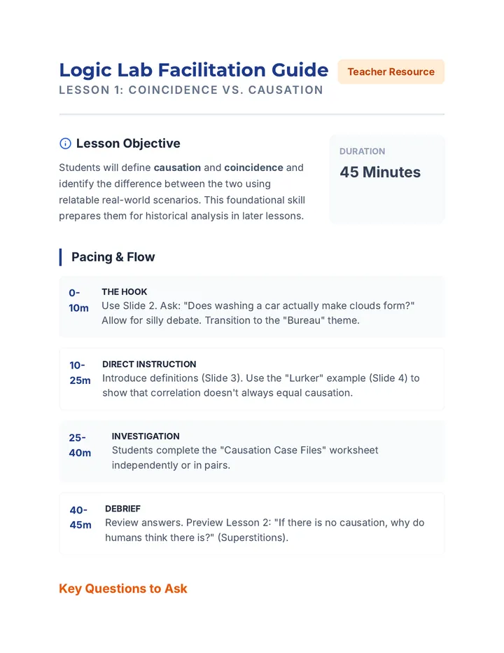 Logic Lab Facilitation Guide 1