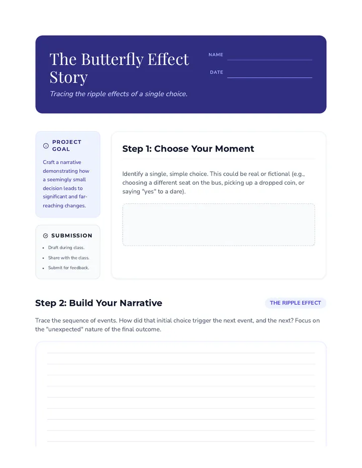 Butterfly Effect Story Project
