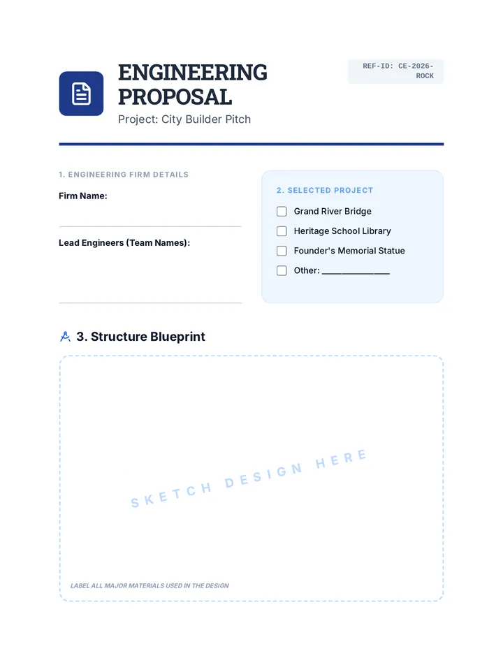 Engineering Proposal Template