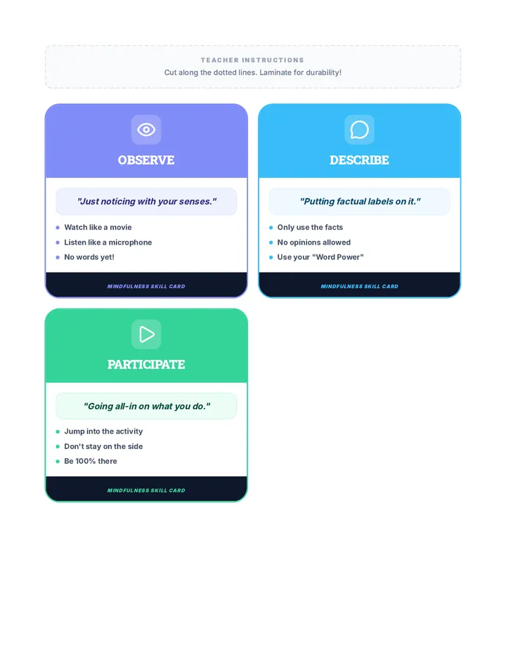 Explorer Skill Cards