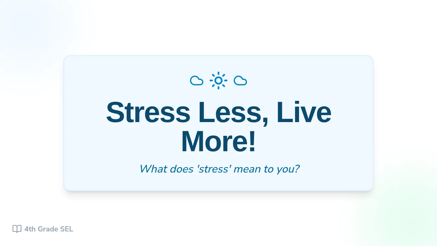 Stress Less Slide Deck