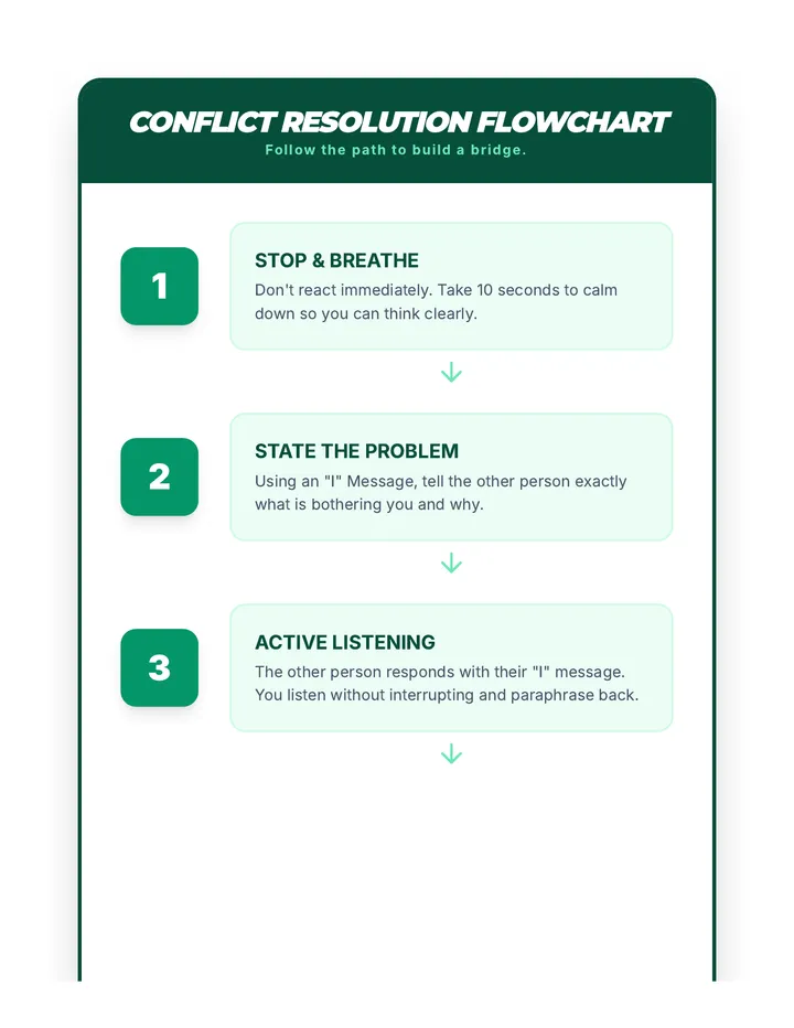 Conflict Resolution Flowchart