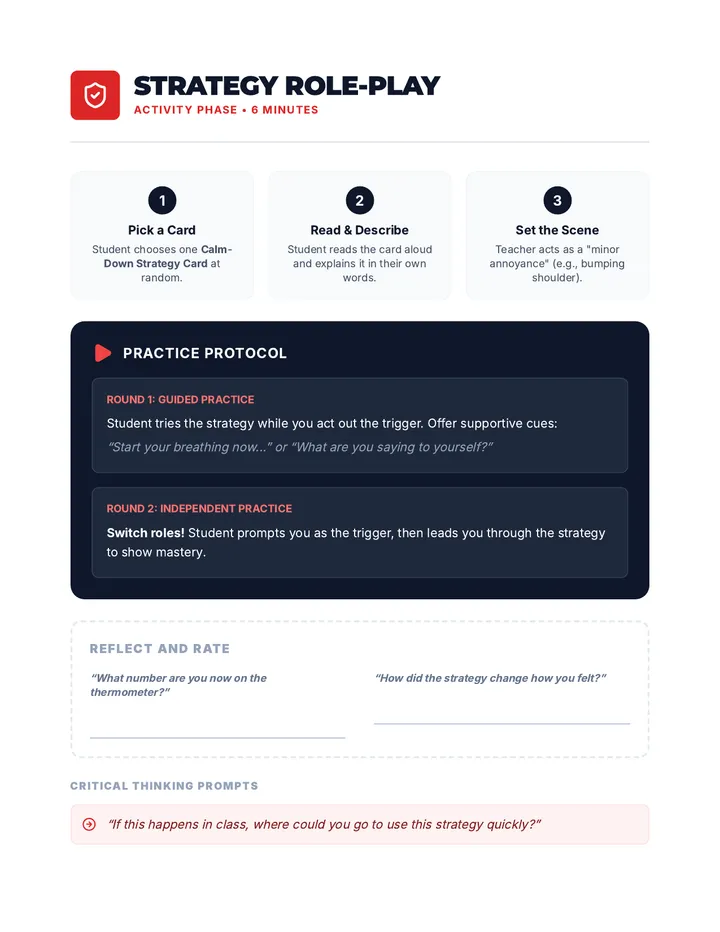 Strategy Role Play Activity Guide