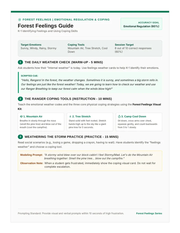 Forest Feelings Guide