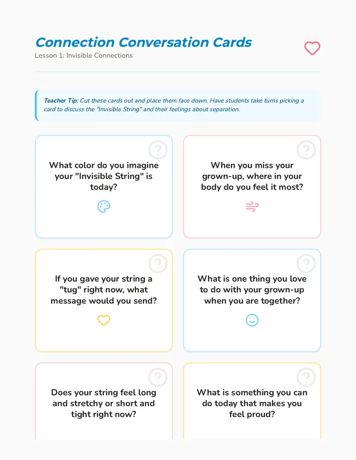 Connection Conversation Cards
