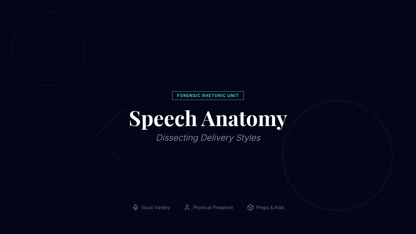 Speech Anatomy Slides