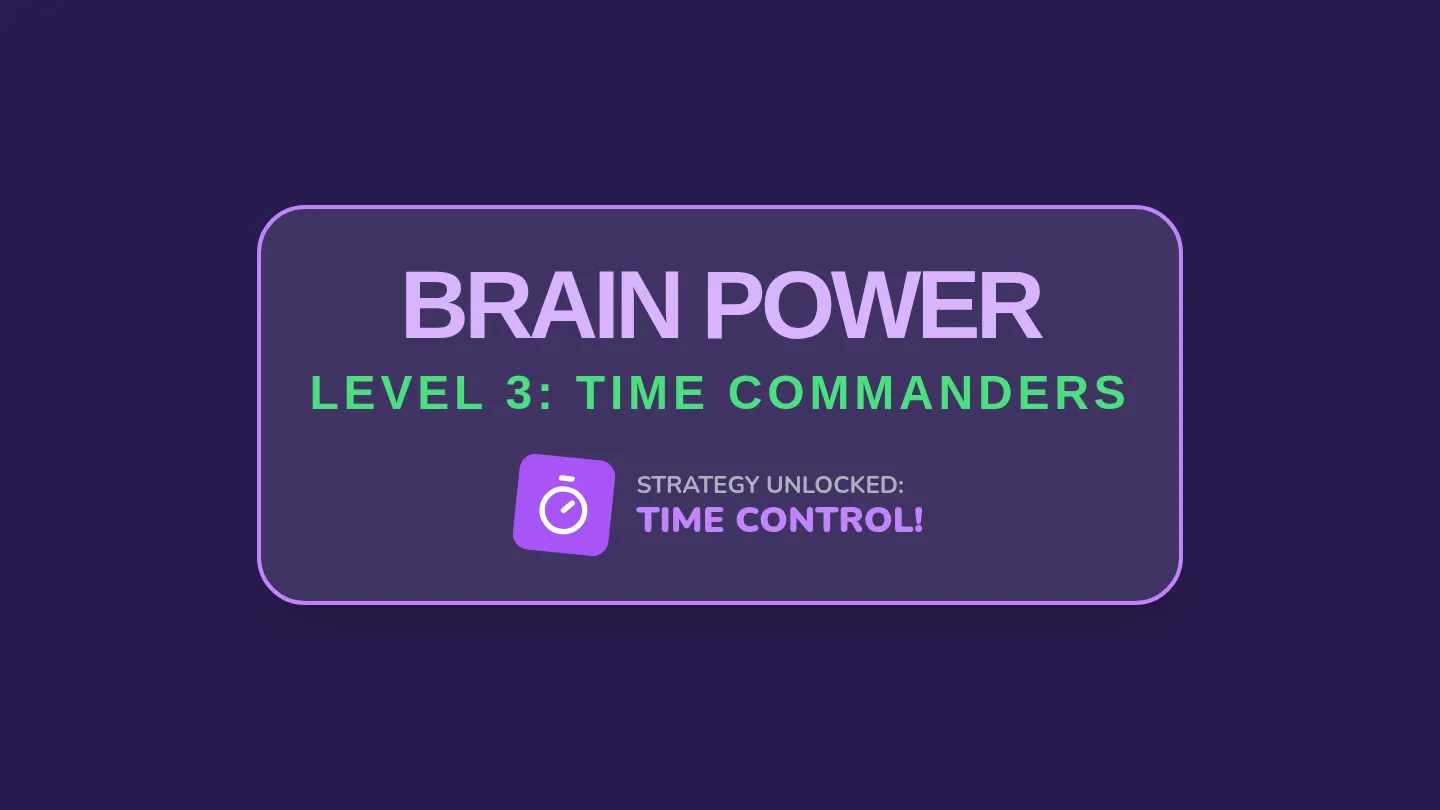 Time Commanders Slides