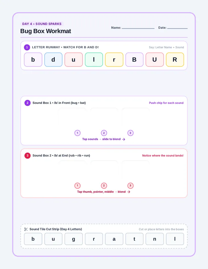 Bug Box Student Mat