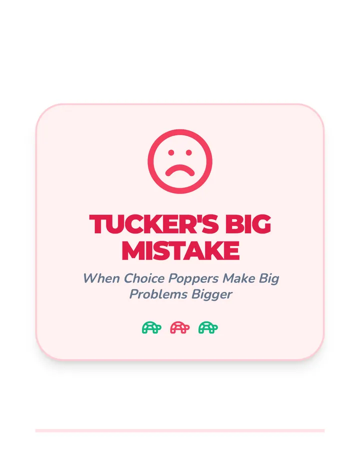 Tucker Big Mistake Storybook