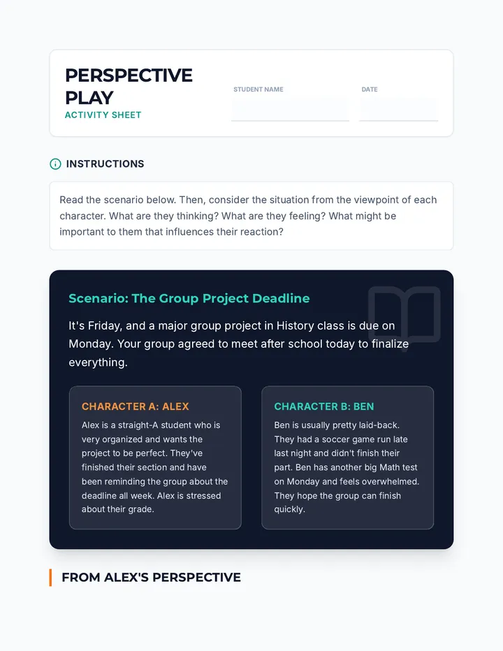 Perspective Play Activity