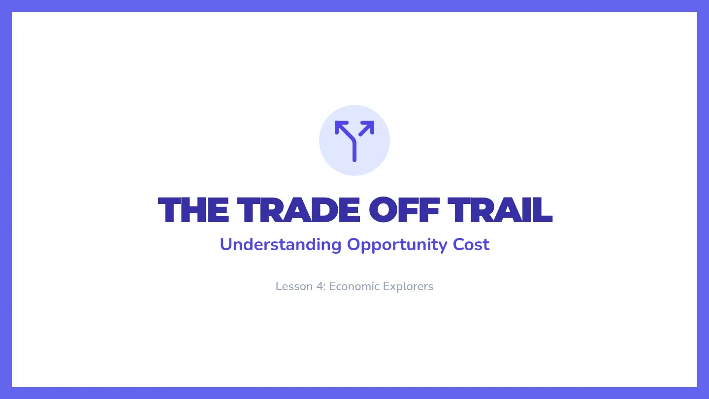 The Trade Off Trail Slides