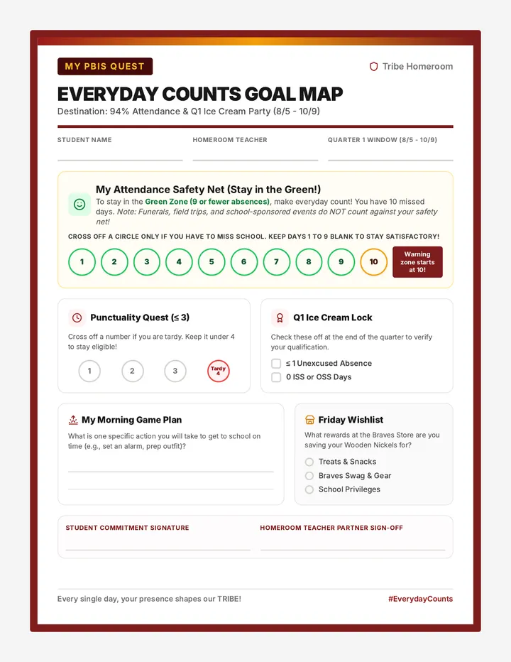 Everyday Counts Map Tracker